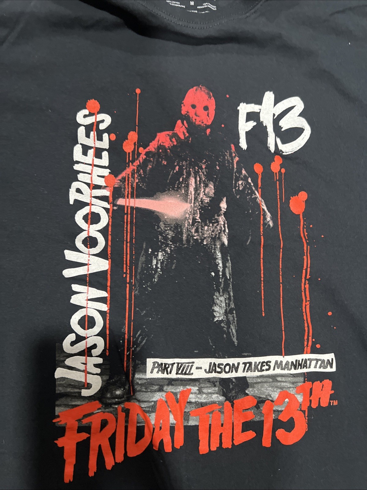 Friday the 13th Part VIII: Jason Takes Manhattan Medium T-shirt