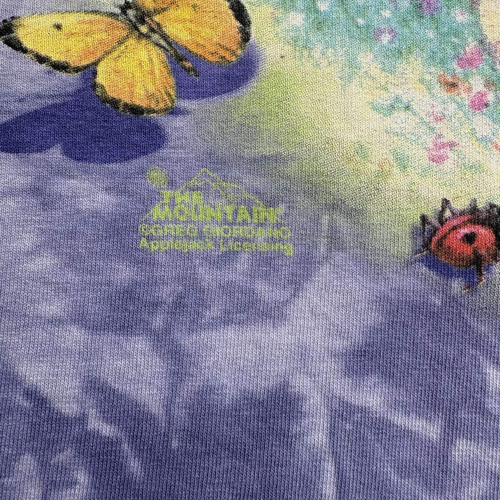 1990s The Mountain Tye Dye T Shirt Kittens Grandma Core USA Size 2x