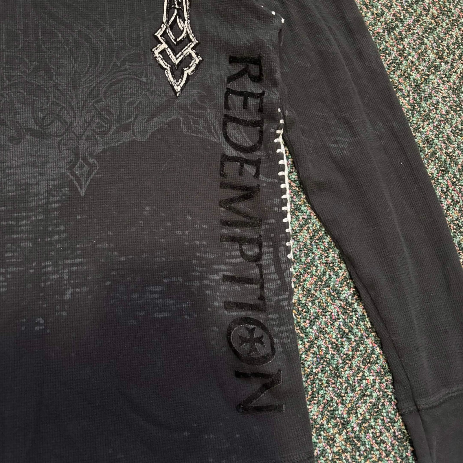 Vintage Y2K Raw State Premium Redemption Cross Men’s Medium Shirt