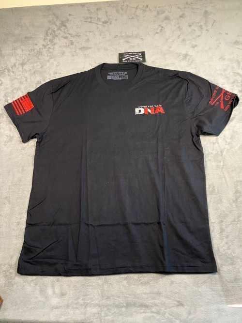 Grunt Style NWT GS5125-2XL Unapologetically 2A Men’s Black T-Shirt