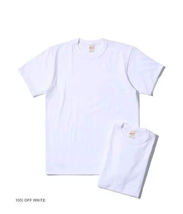 WHITESVILLE 2 PACK T-SHIRT White / Black / Navy / Gray WV73544 Made in Japan