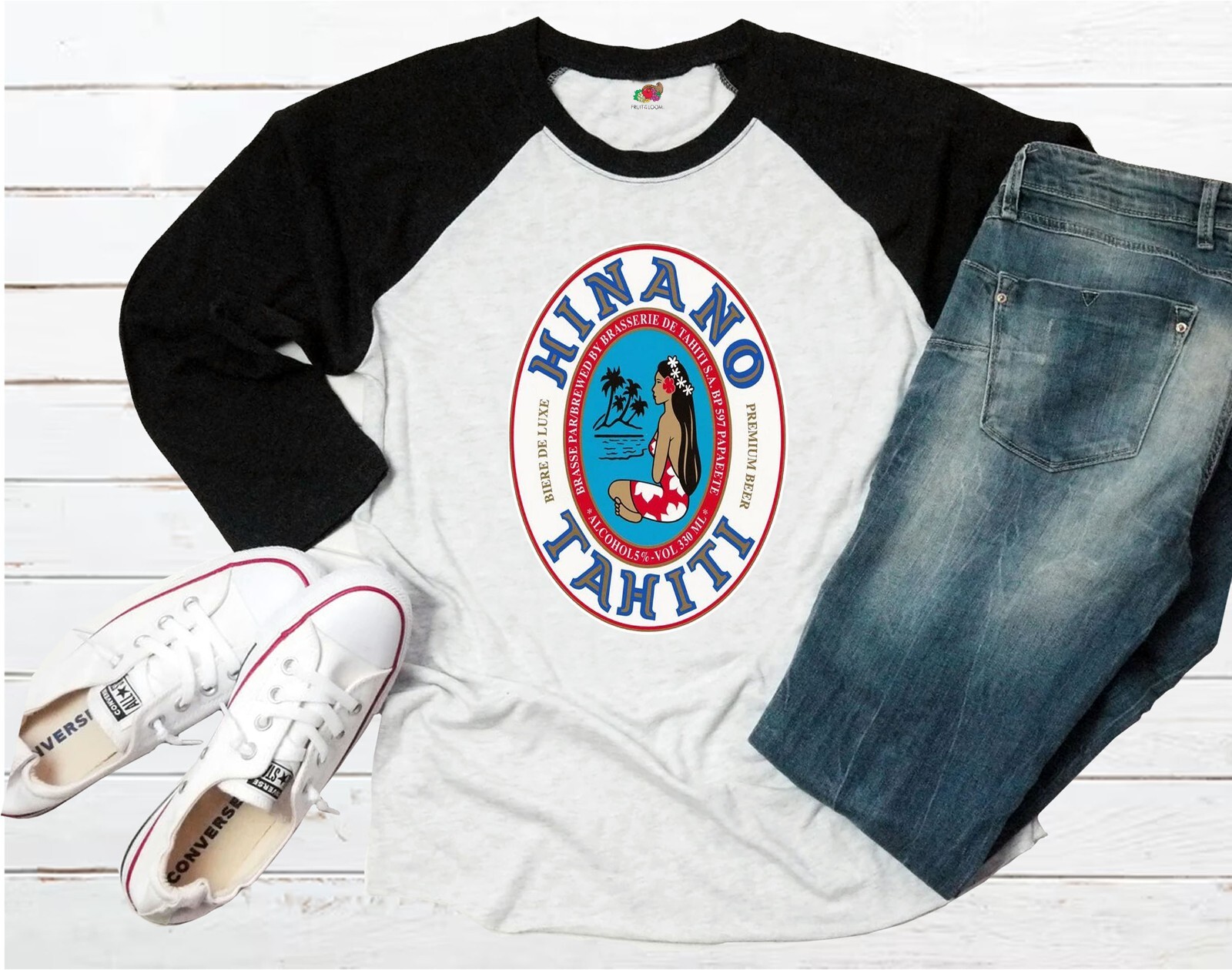 Hinano Tahiti Beer Cool Men Women Unisex Hoodie Baseball T Shirt Top 1884