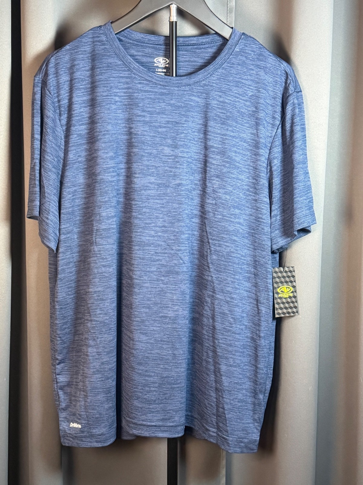 DriWorks Athletic Works Men’s Short Sleeve Shirt Choose Size & Color