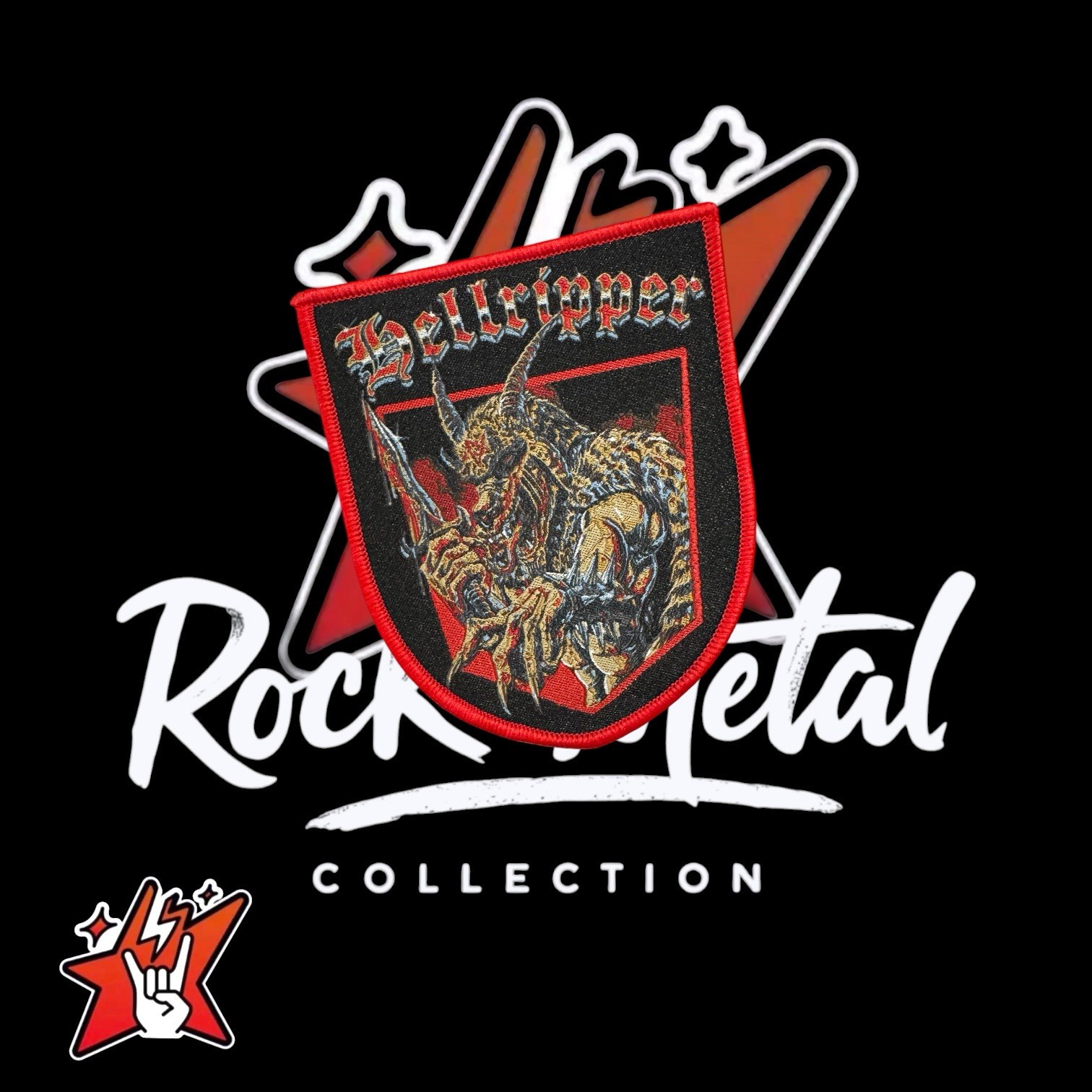 Hellrripper Official Exclusive Woven Patches Venom Bathory Sodom Motorhead
