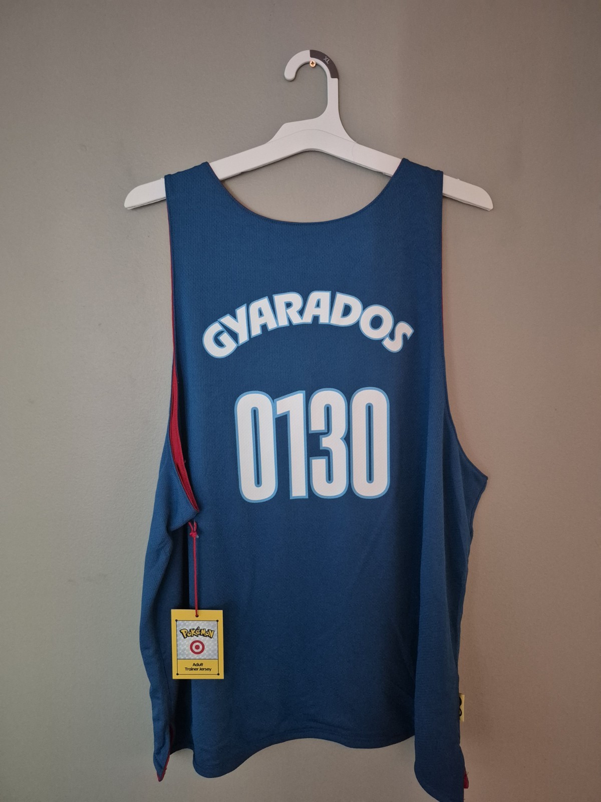 Pokemon X Target Magikarp Gyarados Reversible Jersey – Adult XL