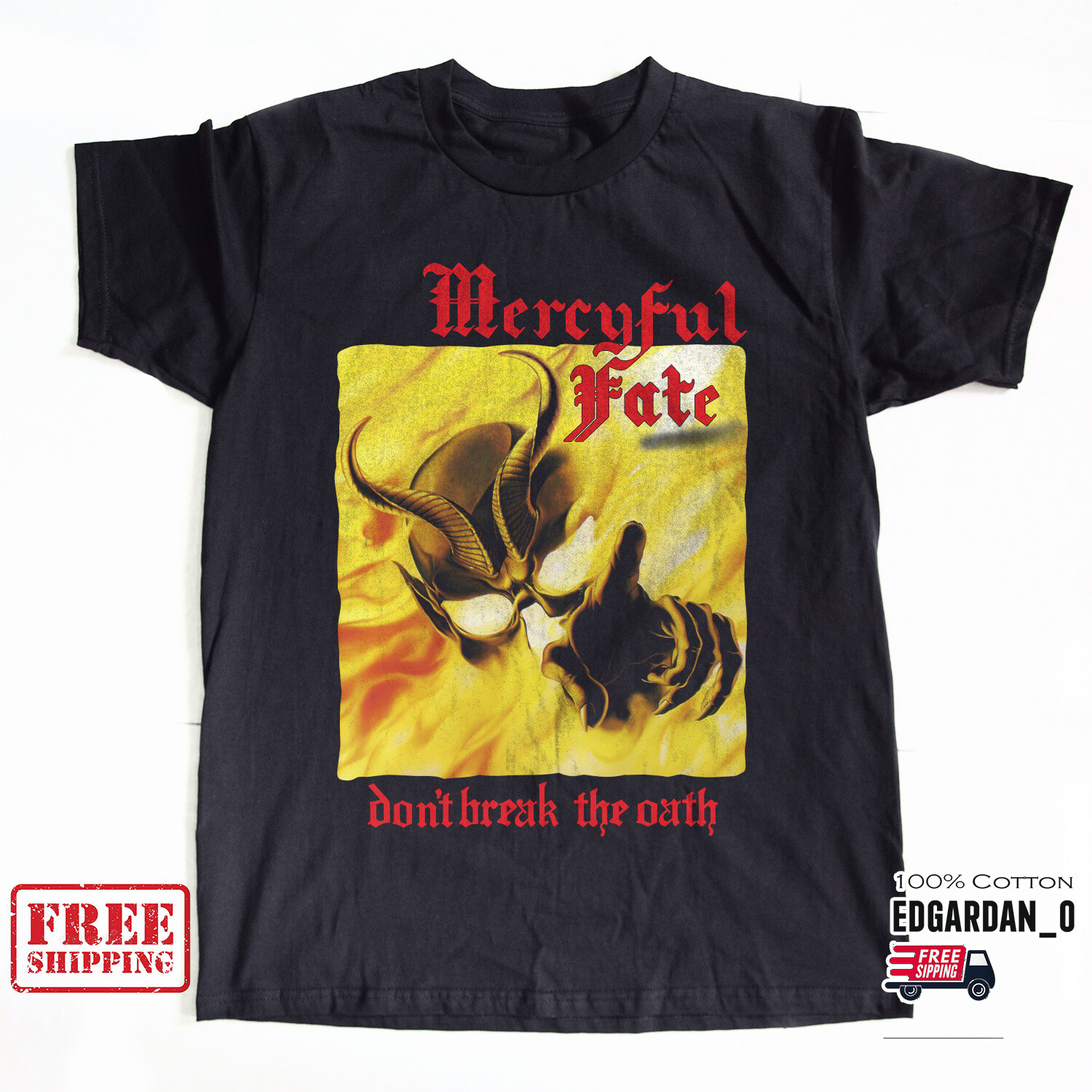 Mercyful Fate Break The Oath Album Unisex T-shirt S-5XL Free Shipping