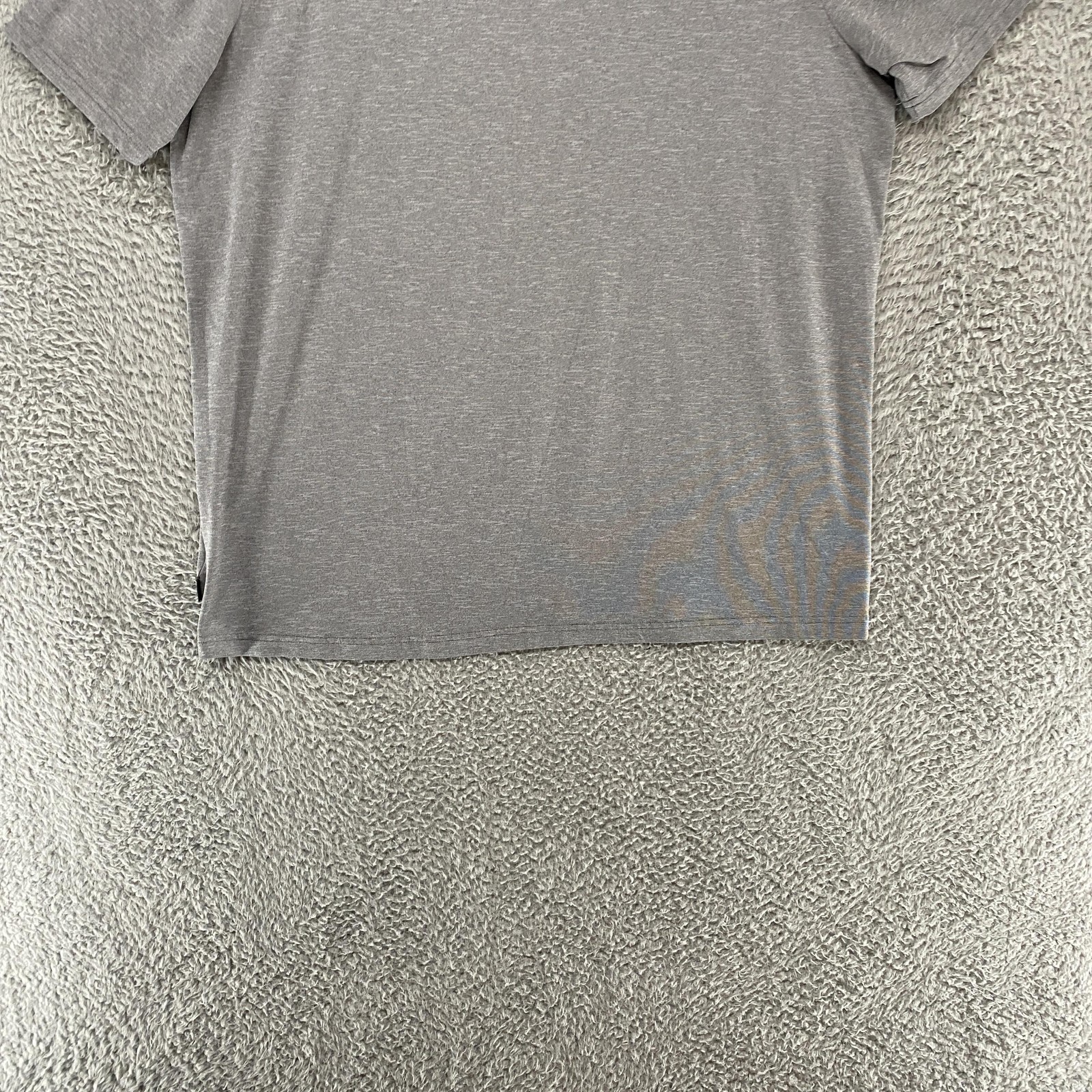 REI Hiking Shirt Mens Large Gray Pocket Lightweight Stretch Outdoor Tee
