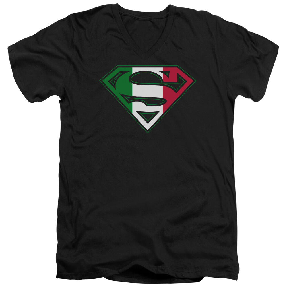 Superman Italian Shield DC Comics Licensed Adult T-Shirt