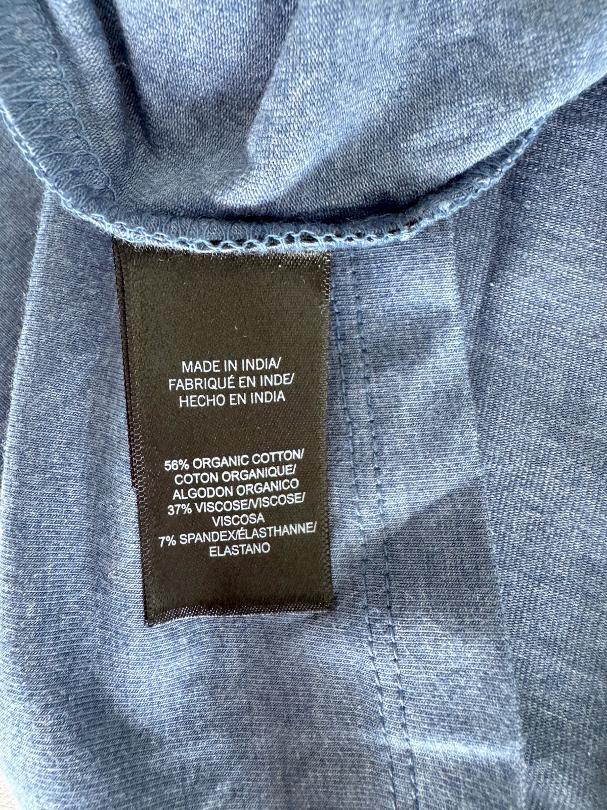 Kenneth Cole New York Men’s Blue Crew Neck T-Shirt Size Large NWT
