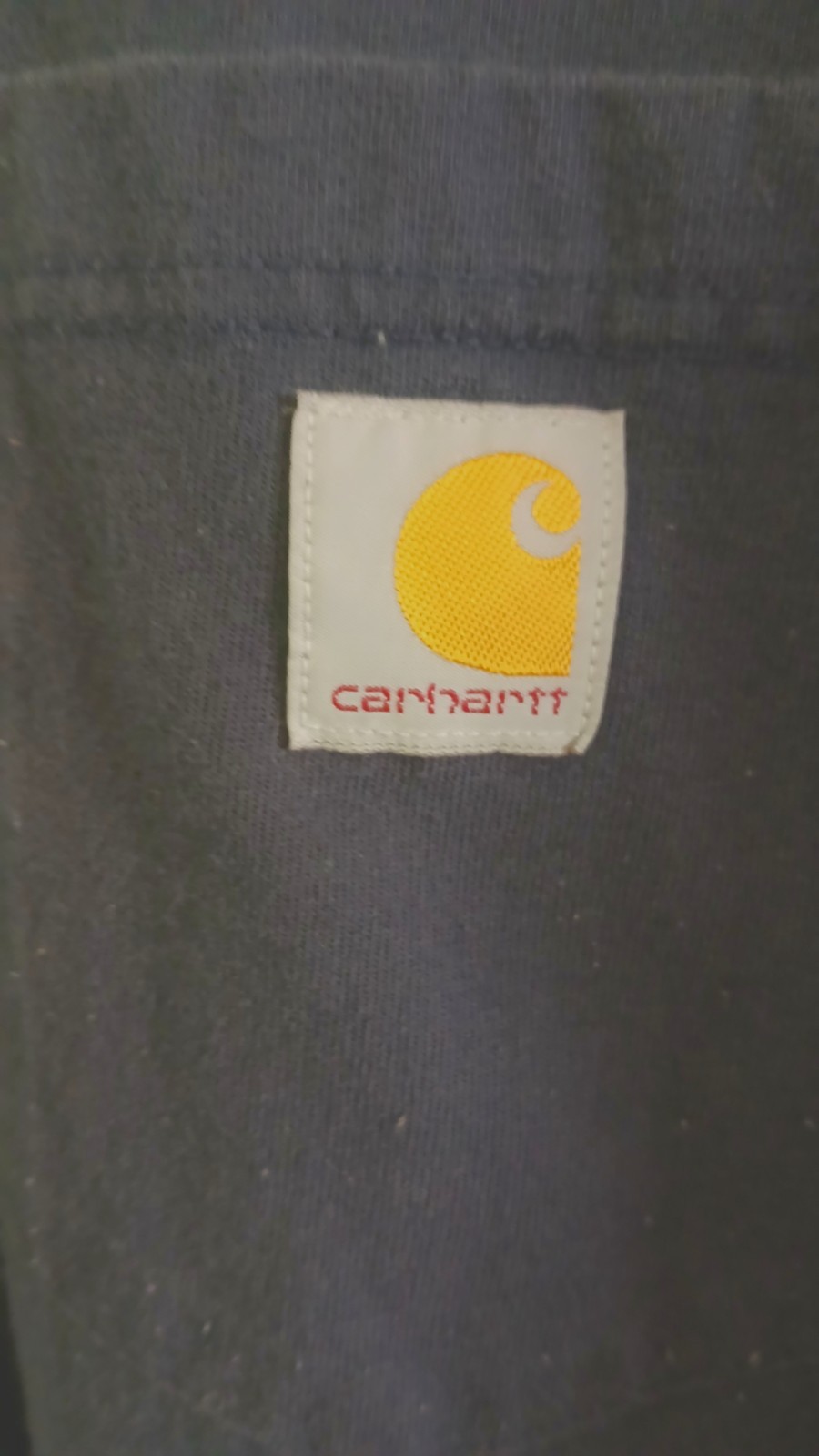 3 Carhartt Men’s Workwear Pocket T-shirt – Navy, 3XLT, 1 Without Pocket