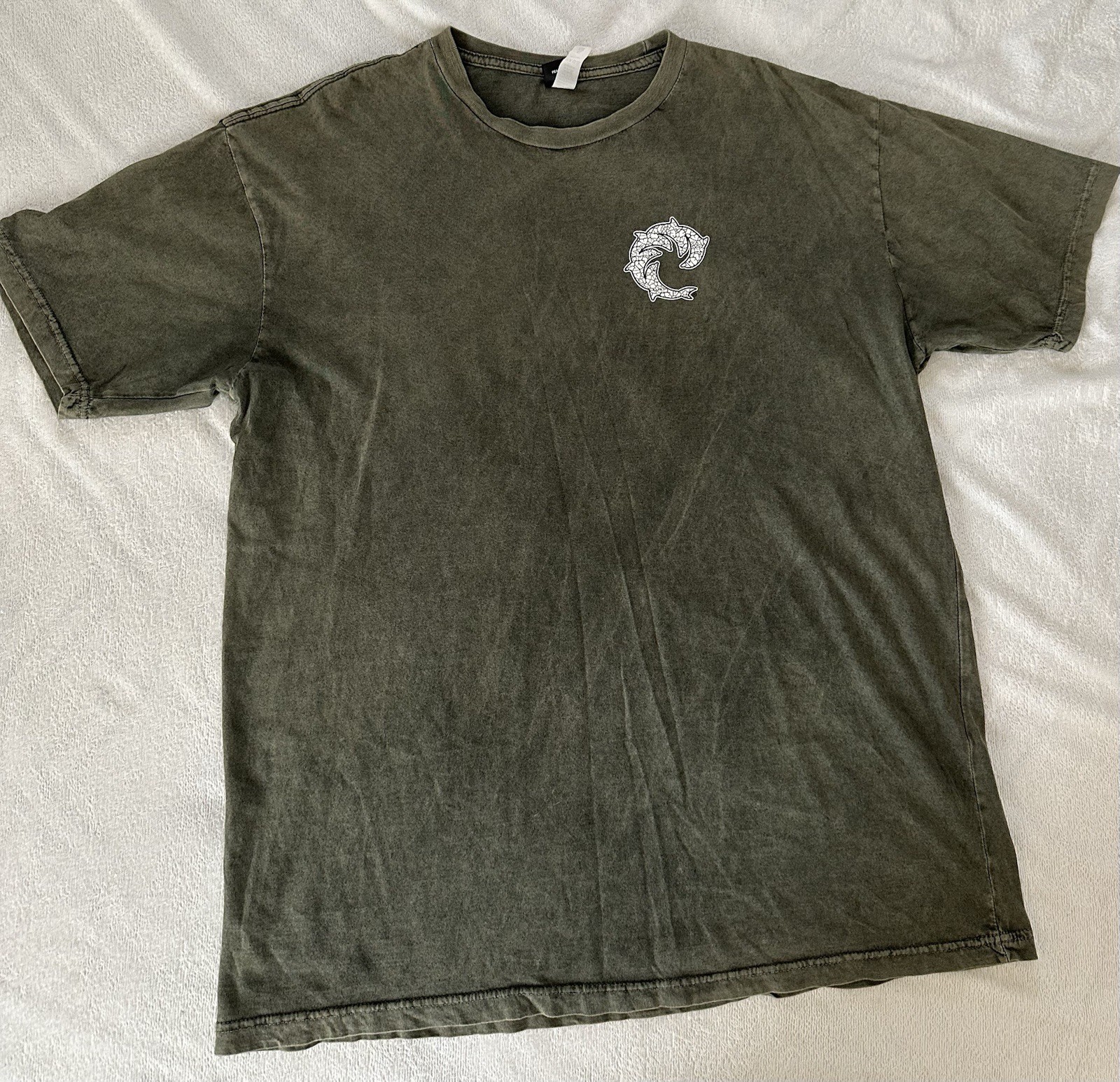 WRV Wave Riding Vehicles Gray T-Shirt Skull Graphic Men’s Size XL