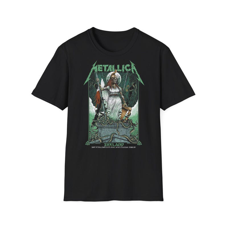 Metallica Dublin 2026 Night 1 2side T-shirt – Concert Shirt – M72 World Tour