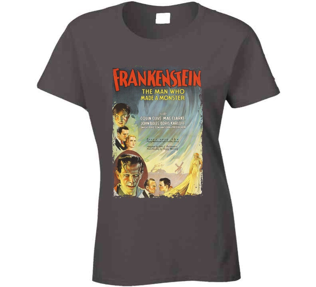 Frankenstein 30s Classic Horror Movie Fan T Shirt
