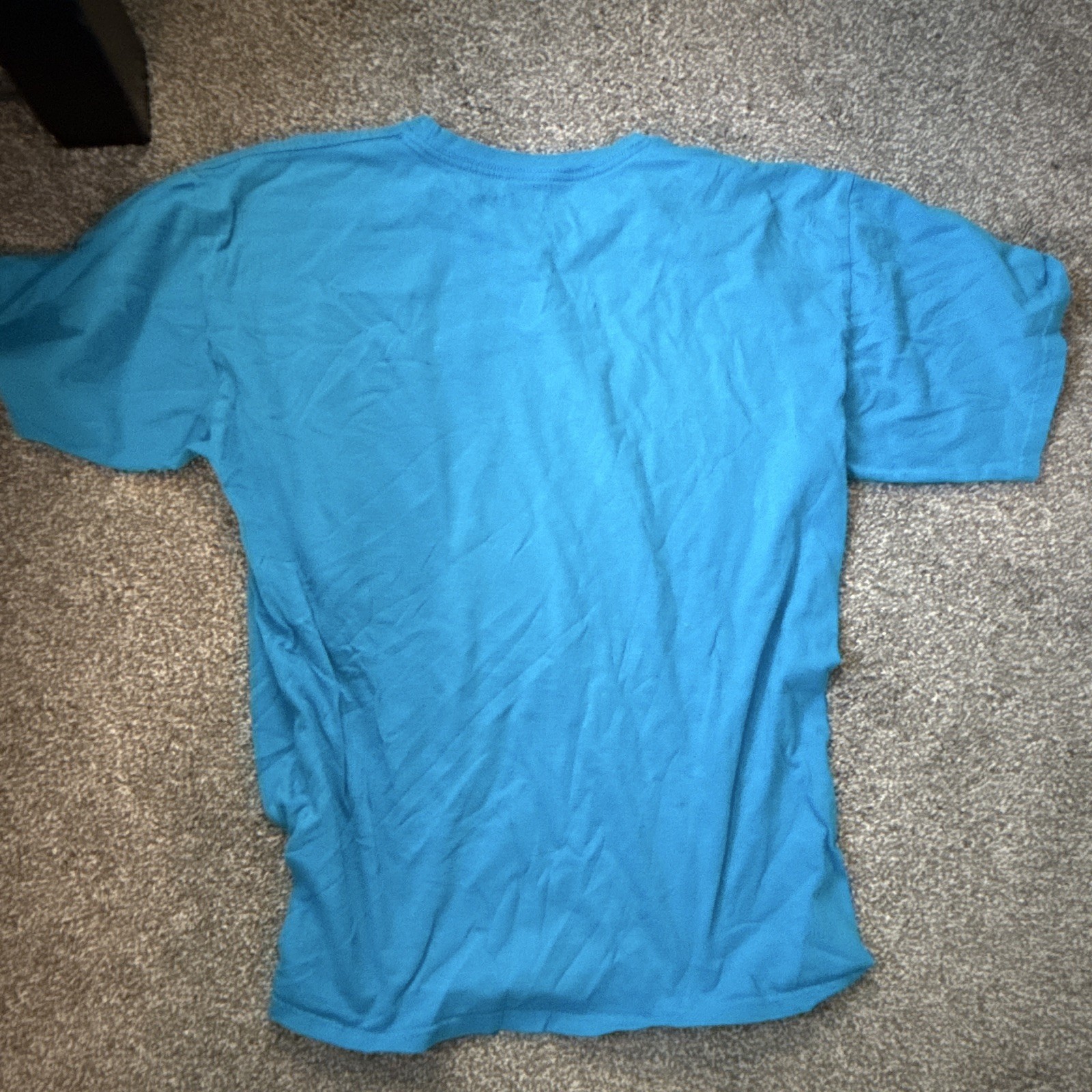 Hurley Men’s Blue Graphic Logo Short Sleeve Crew Neck T-Shirt Size M