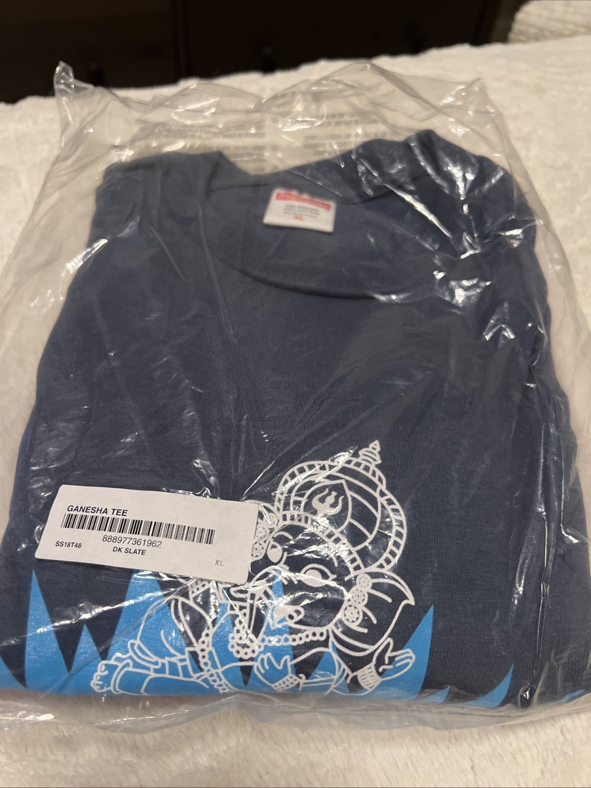 Supreme SS18 Ganesha Tee – XL Dark Slate