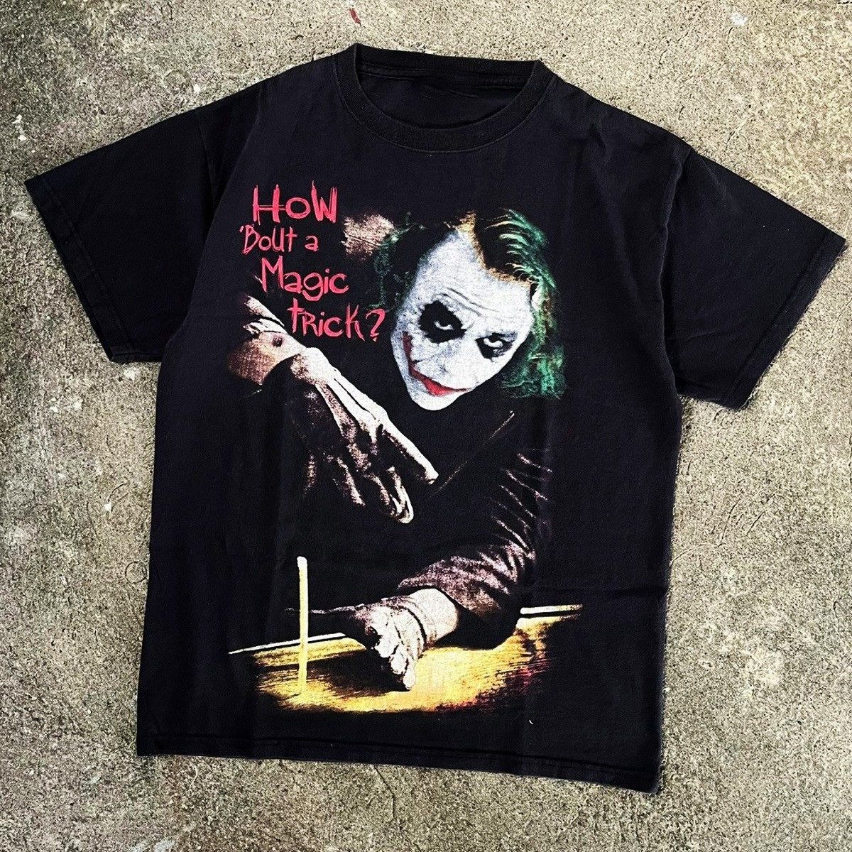 The Dark Knight Joker RETRO GRAPHIC UNISEX T-SHIRT S-5XL