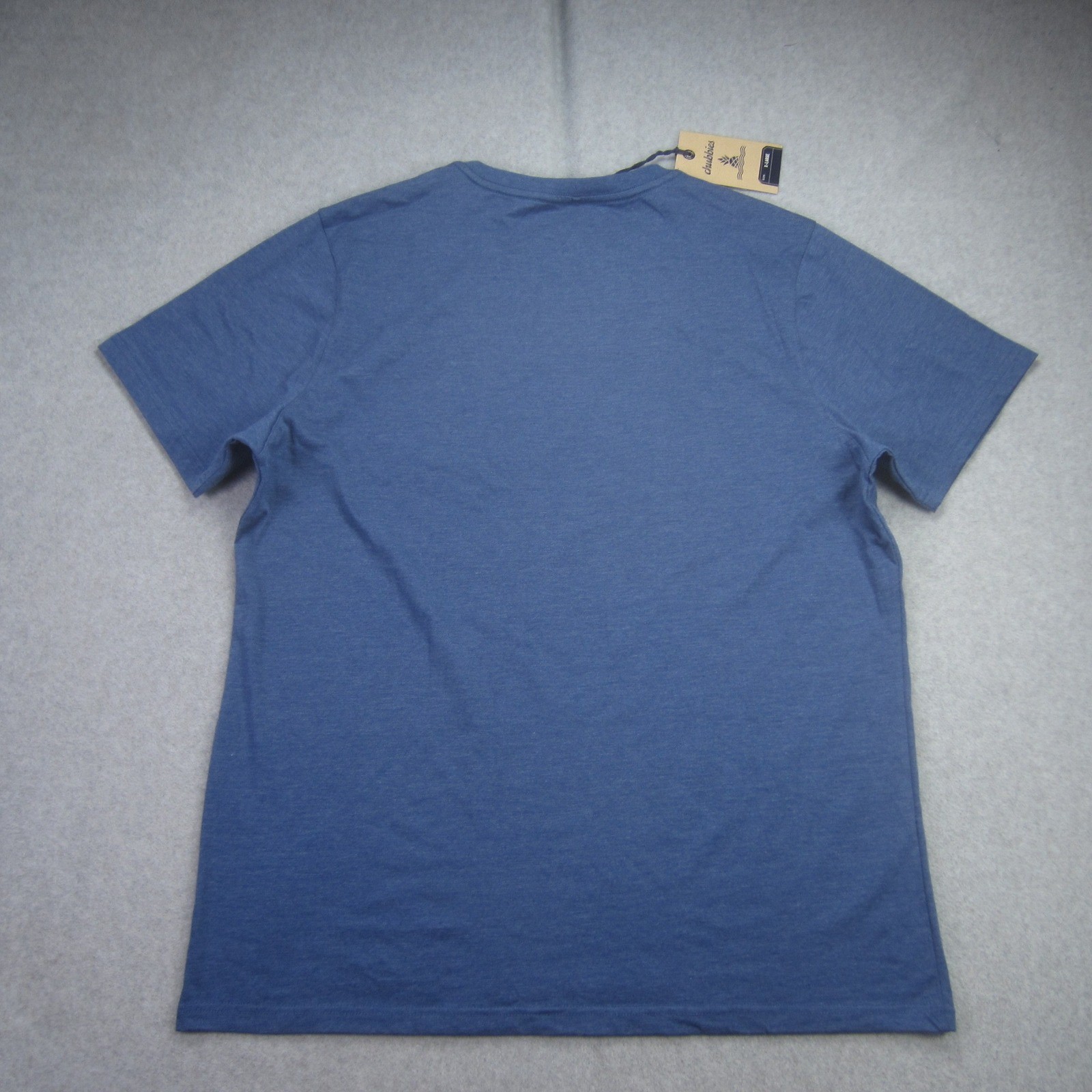 Chubbies Shirt Mens XL Blue The Weekend Has Arrived Pocket Crewneck Preppy
