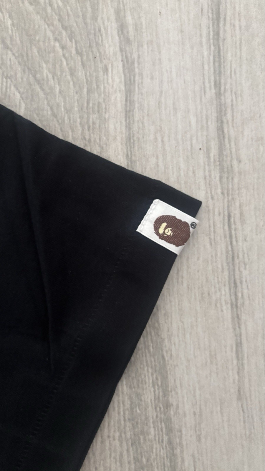 A Bathing Ape BAPE x Chrome Hearts Black tee size S