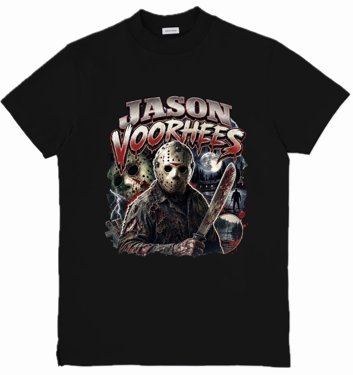 Jason Horror Movie Inspired Custom T-Shirt Size S-3XL