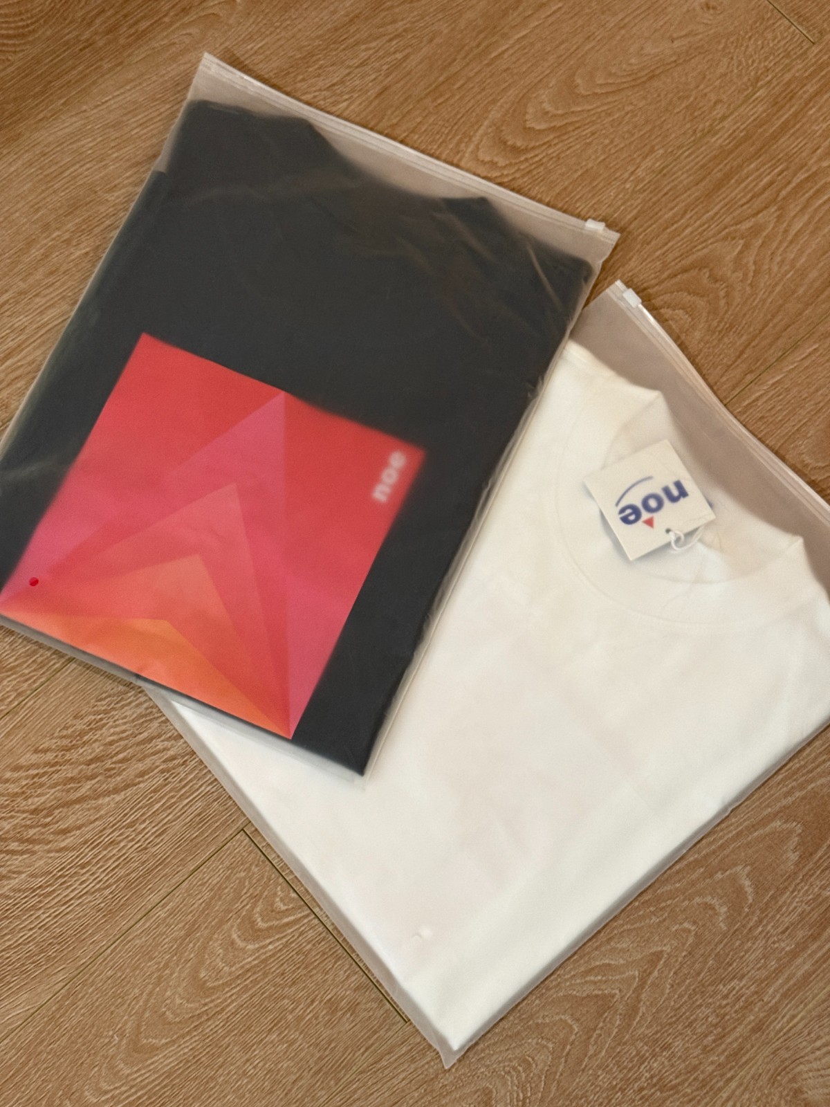 2 new graphic T shirts, Black & White, Size Large, Never Worn,Tag attached