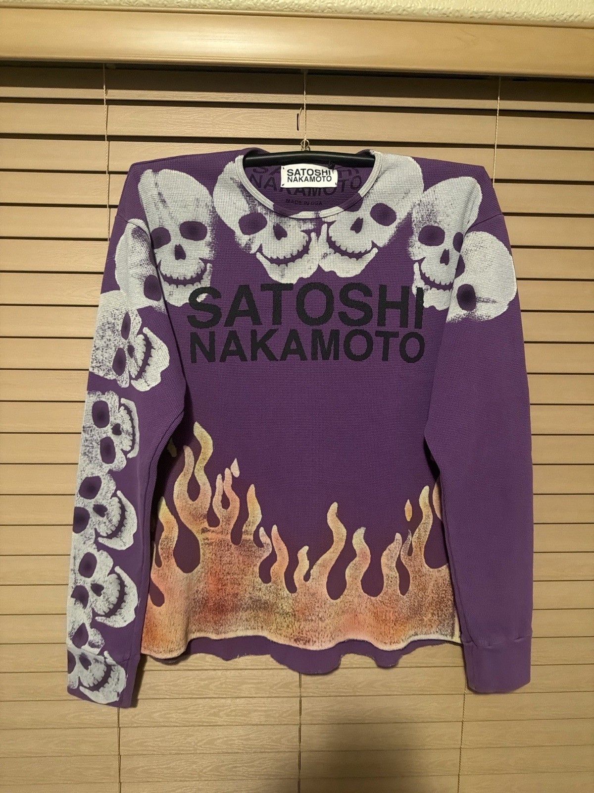 Satoshi Nakamoto “Lost Boys” Thermal Purple XXL
