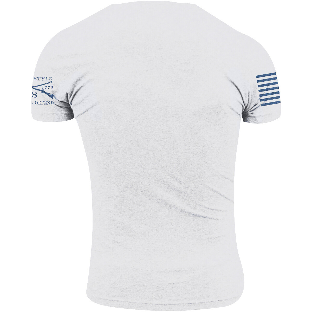 Grunt Style Women’s Relaxed Fit USA 76 T-Shirt – White