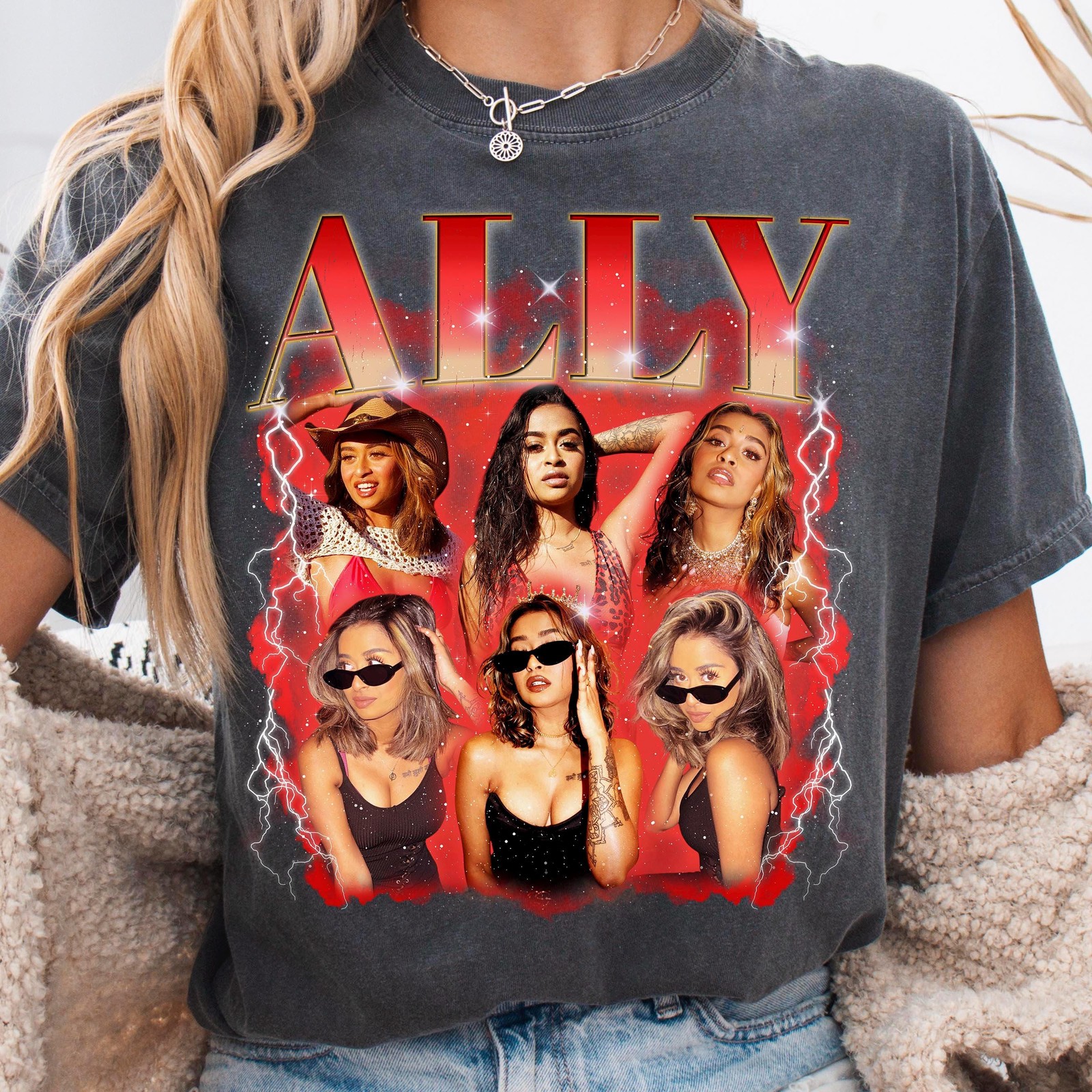 Custom Photo – Vintage Graphic 90s T-shirt, Custom Bootleg Rap Tee, CUSTOM Your