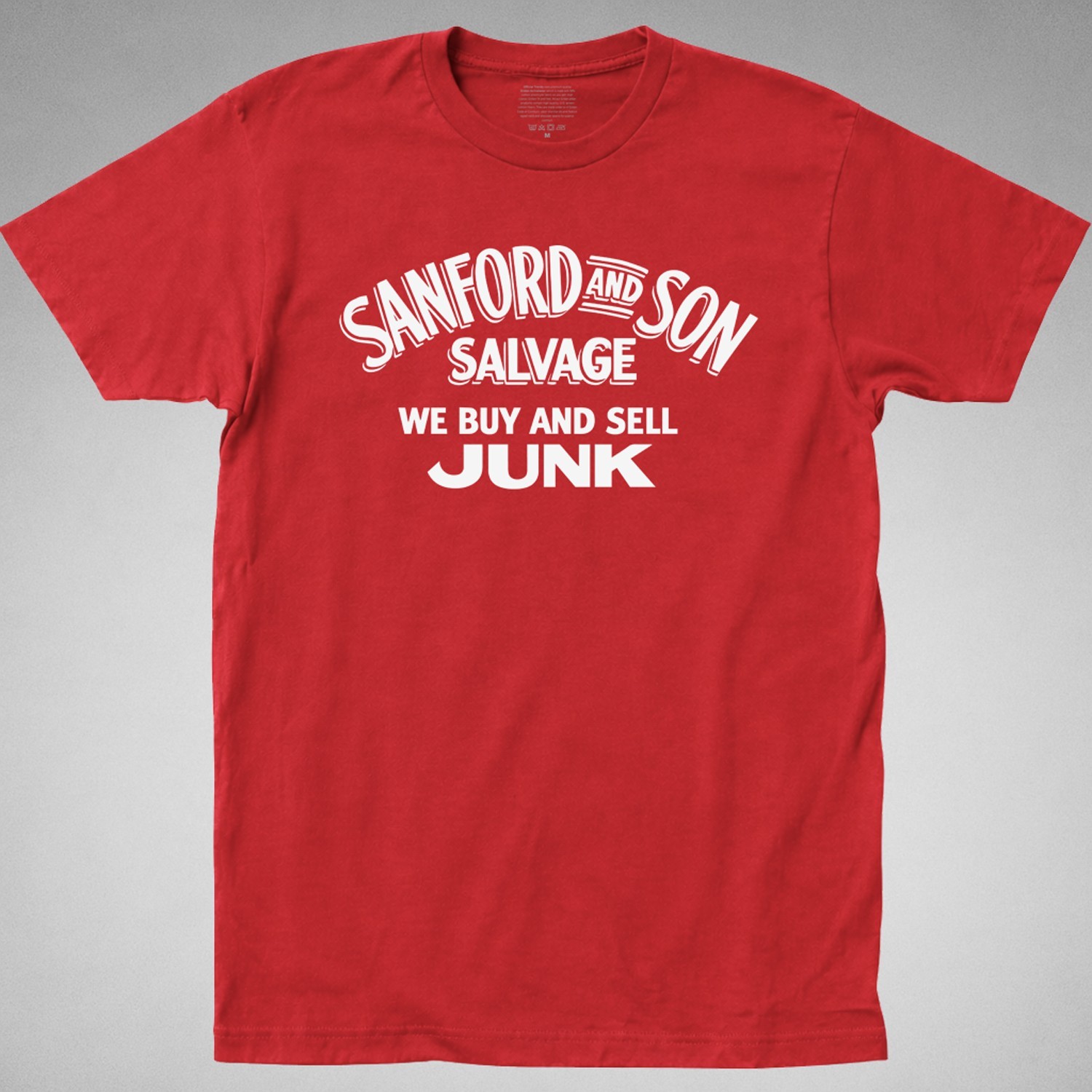 Sanford and Son Salvage T Shirt tee Big Dummy Fred Lamont Redd Foxx buy junk 70s
