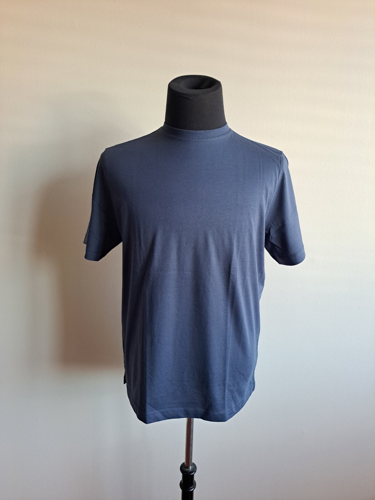 NWT Left Coast Tee Men’s Short Sleeve Pima Cotton Navy Blue T-Shirt Top Size M