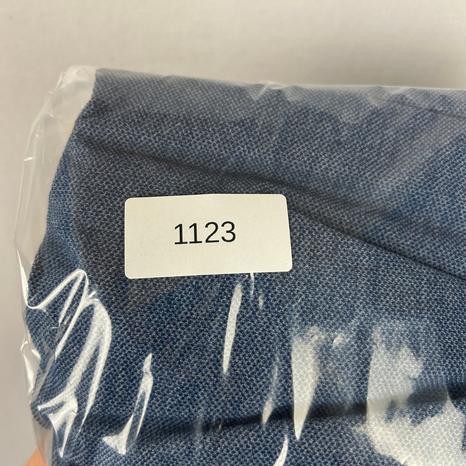 Mack Weldon Airknitx Crew Neck Short Sleeve Shirt Blue Men’s Size XL