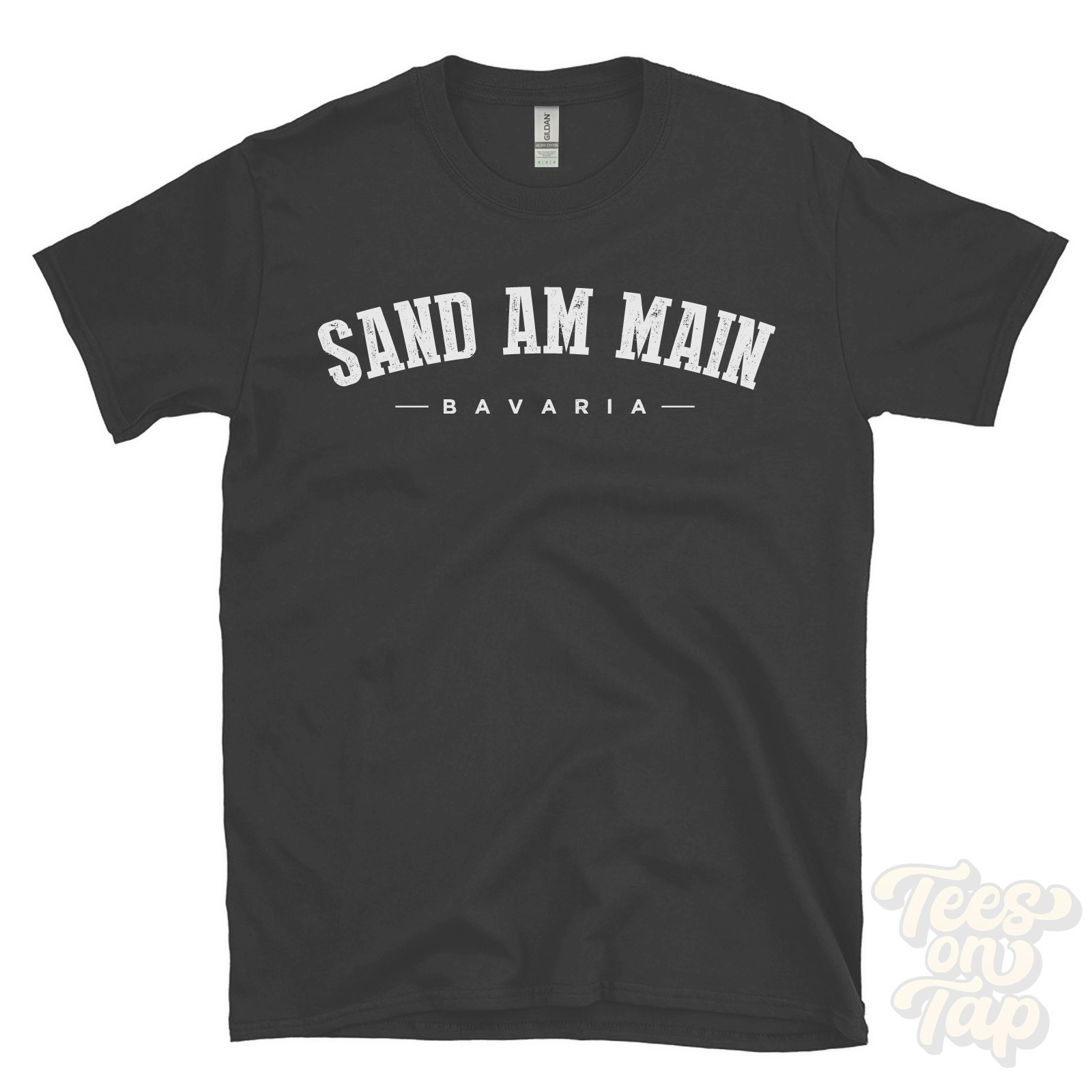SAND AM MAIN BAVARIA T-SHIRT Sand Regierungsbezirk Unterfranken Deutschland gift