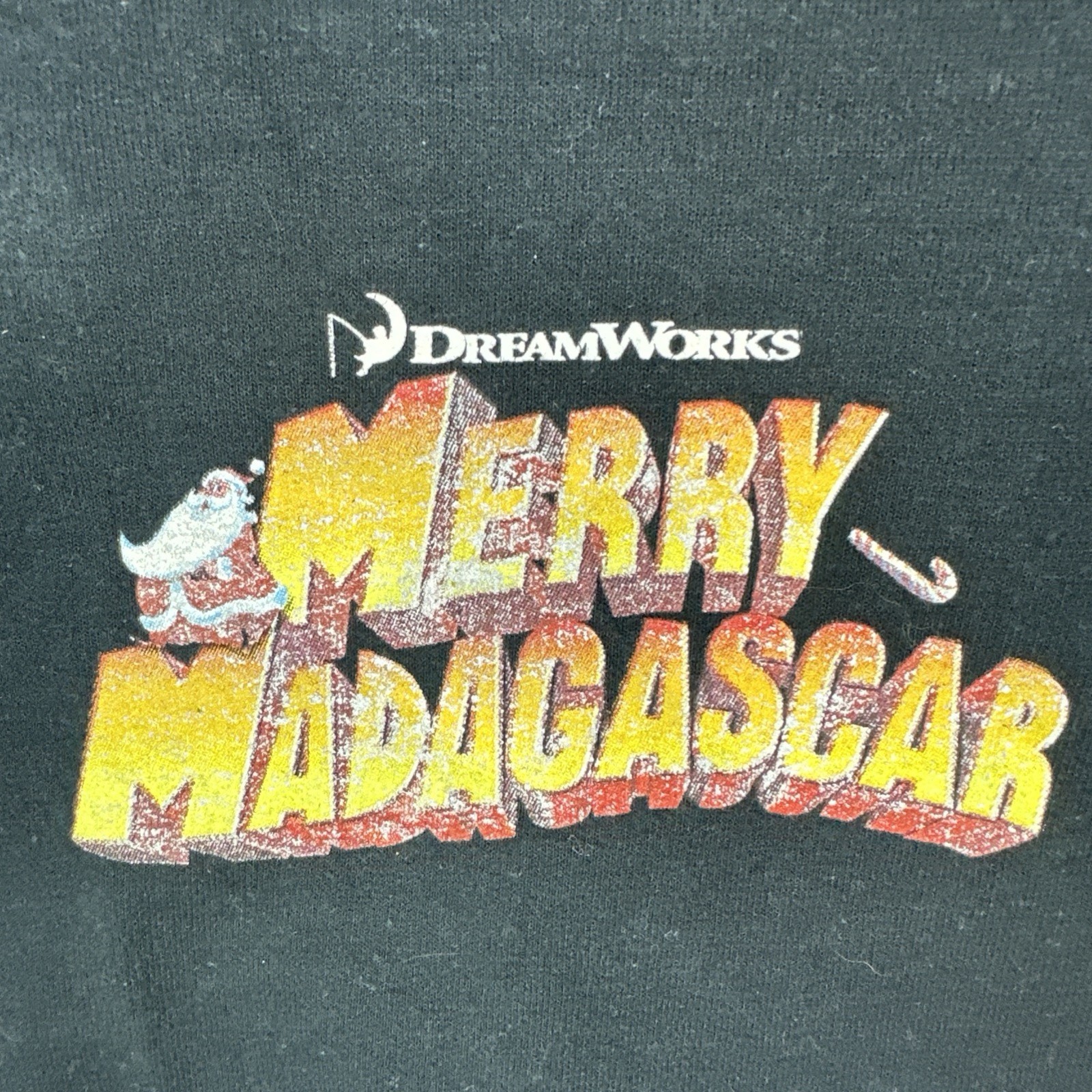Vtg Merry Madagascar Promotional Hoodie 2012 Gaylord Dreamworks Men’s XXL