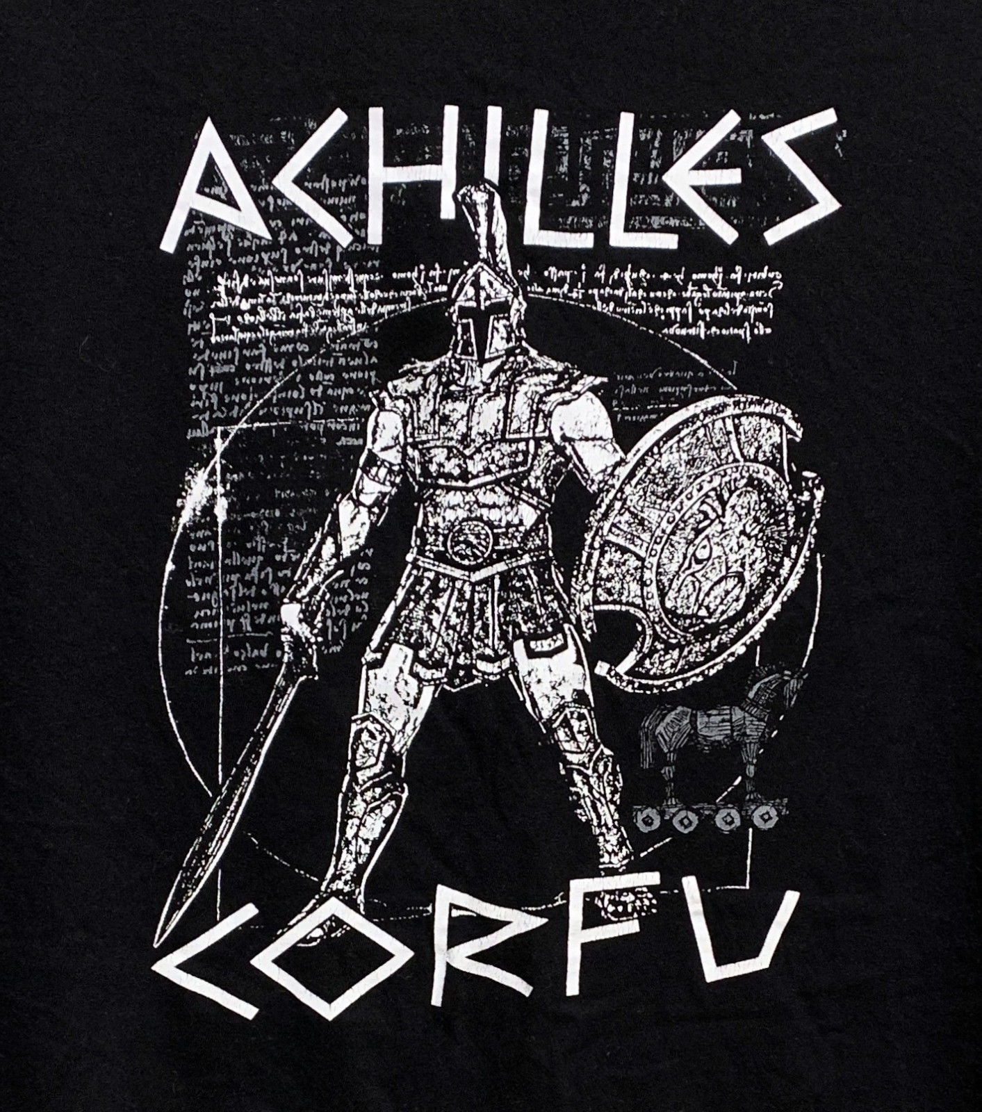 T-Shirt 3XL “Achilles Corfu” T-Shirt