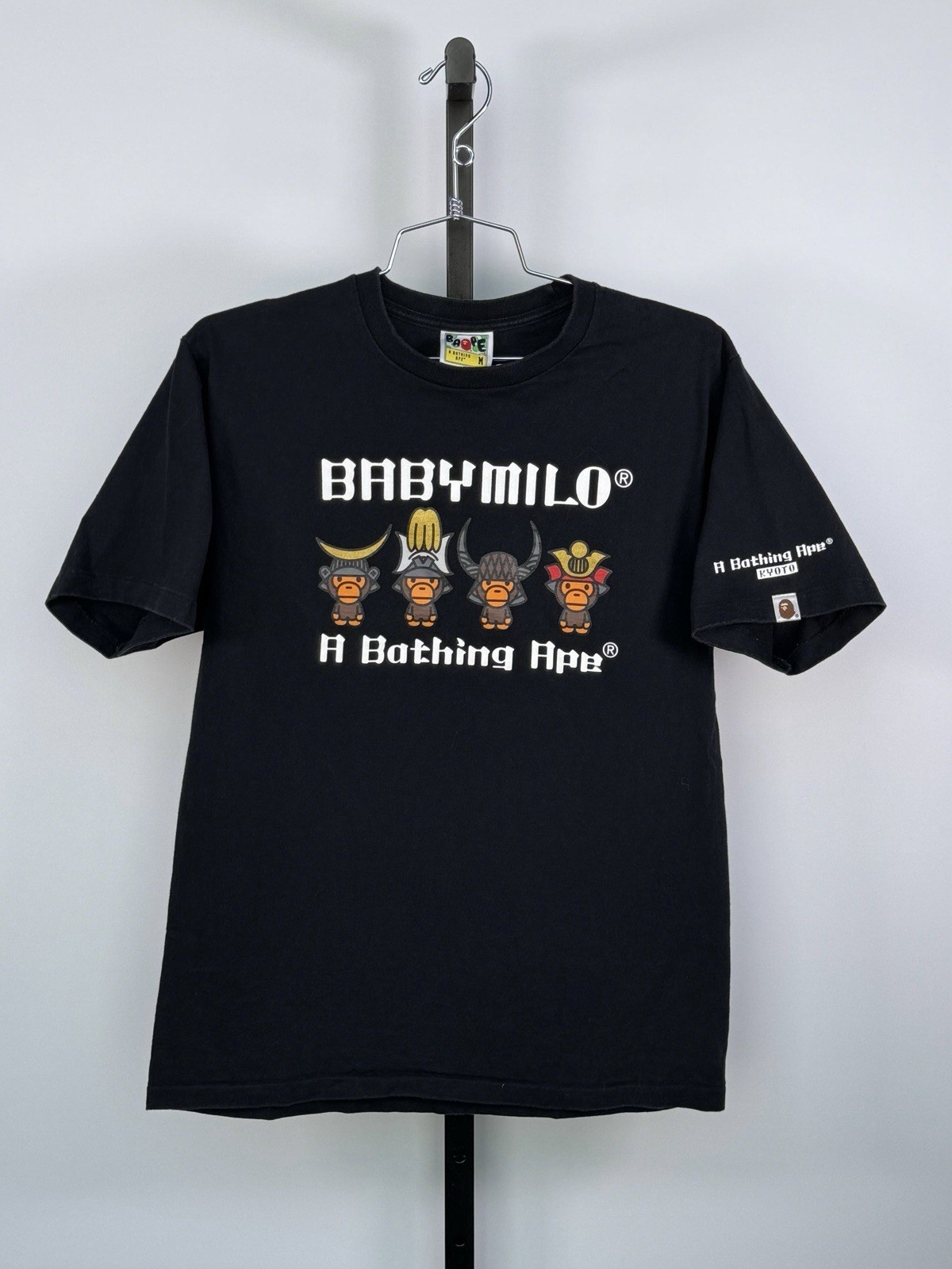 Authentic A BATHING APE BAPE Baby Milo Kyoto Tee Tee Shirt Japan Medium