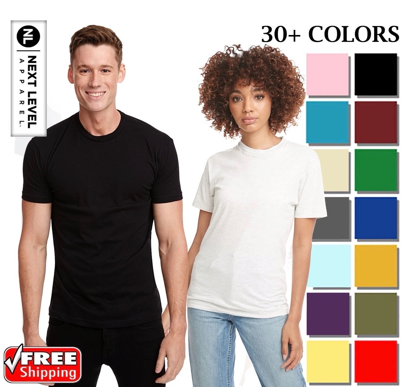 Gildan G500 BlankShort Sleeve CrewNeck T-Shirt – AdultHeavy Cotton