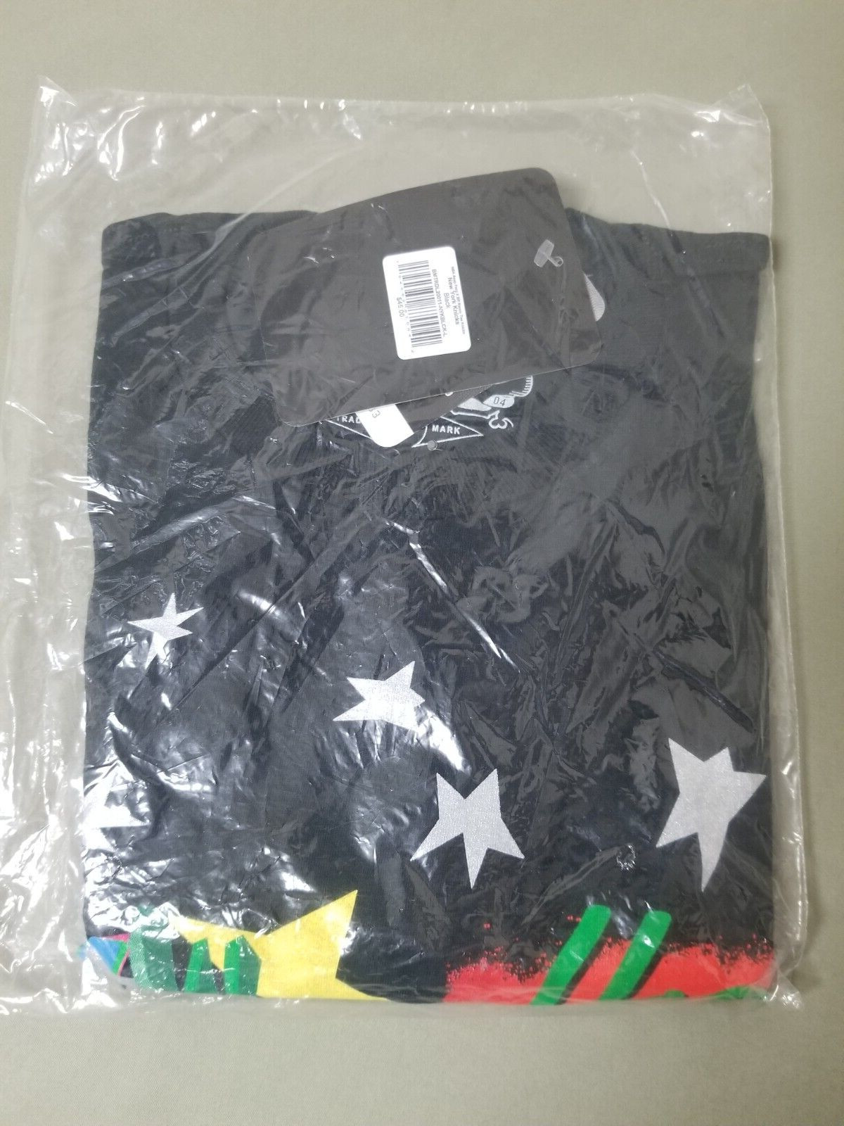NEW MITCHELL & NESS MENS ASAP FERG X BR REMIX NEW YORK KNICKS T-SHIRT.
