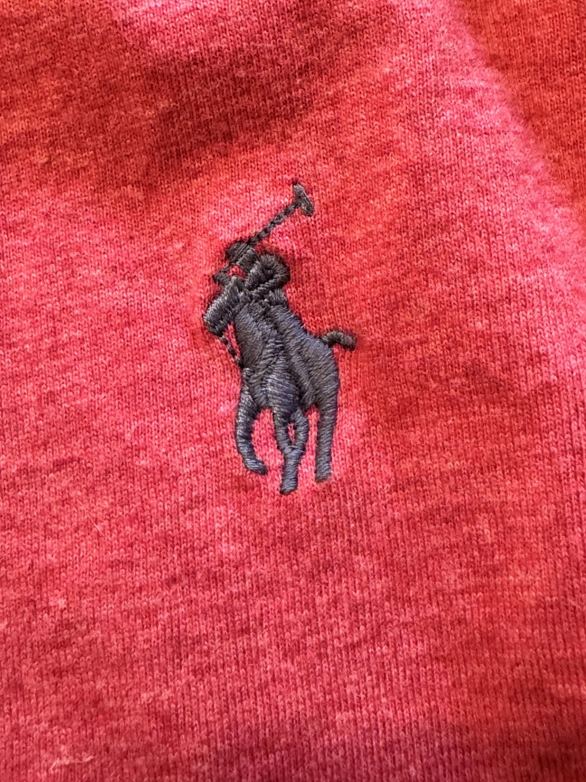 Polo Ralph Lauren Shirt Sz XL Red Slim Fit Pony Logo T Shirt Soft Preppy Classic