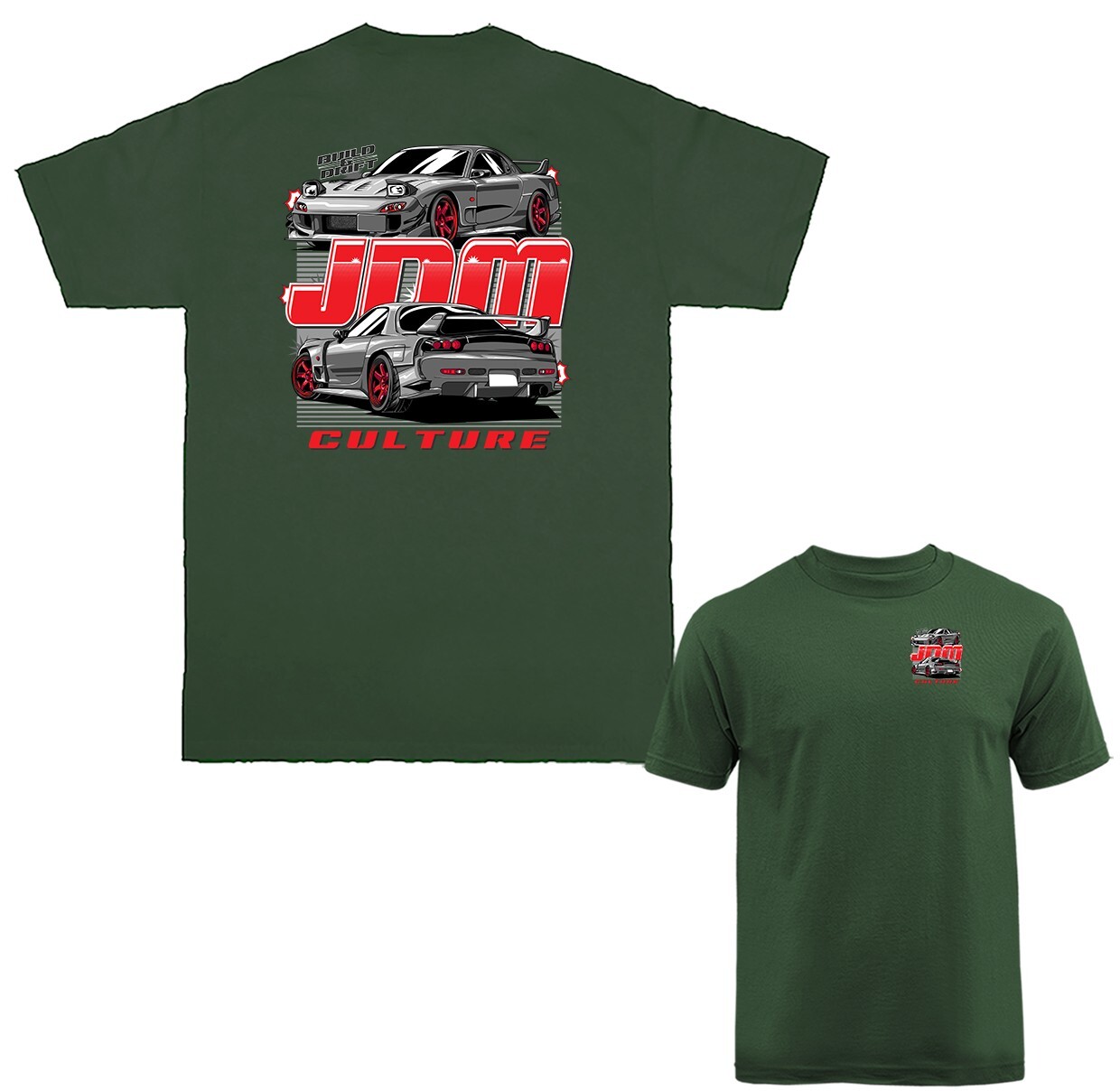 JDM Culture Imported Tuned Custom JDM Sports Car T-shirt