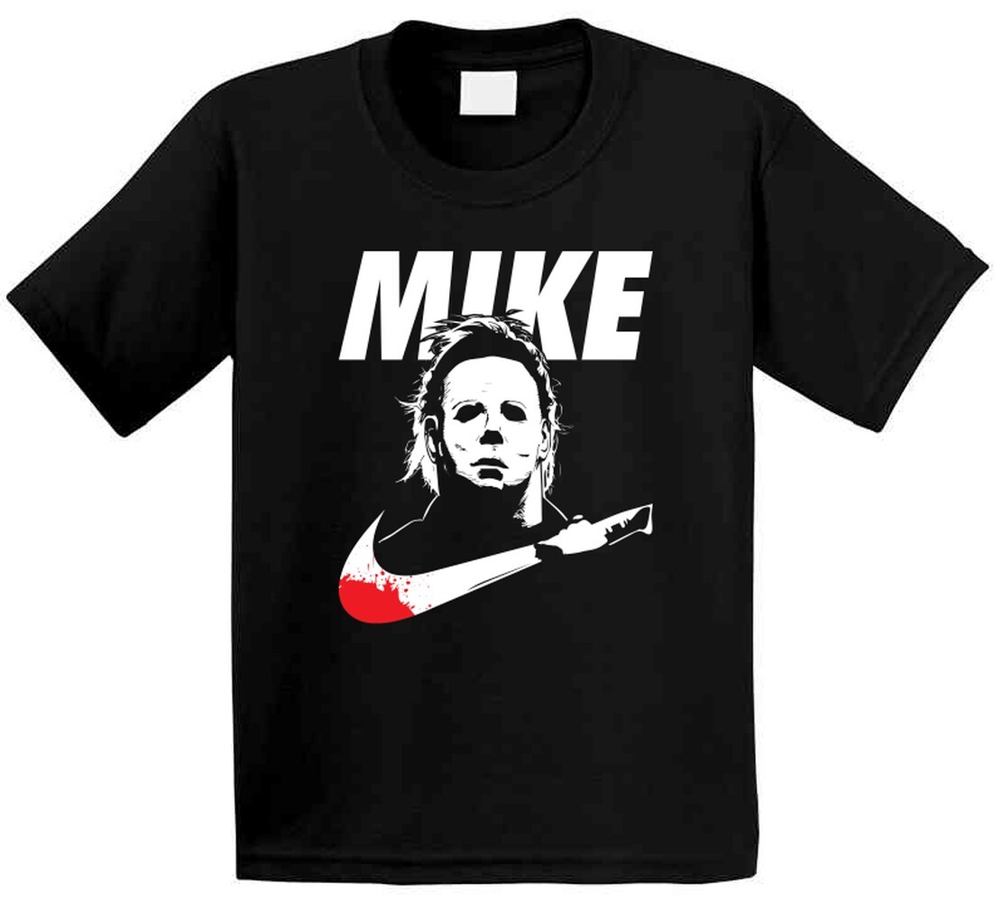 Michael Myers Mike Nike Halloween Parody T Shirt