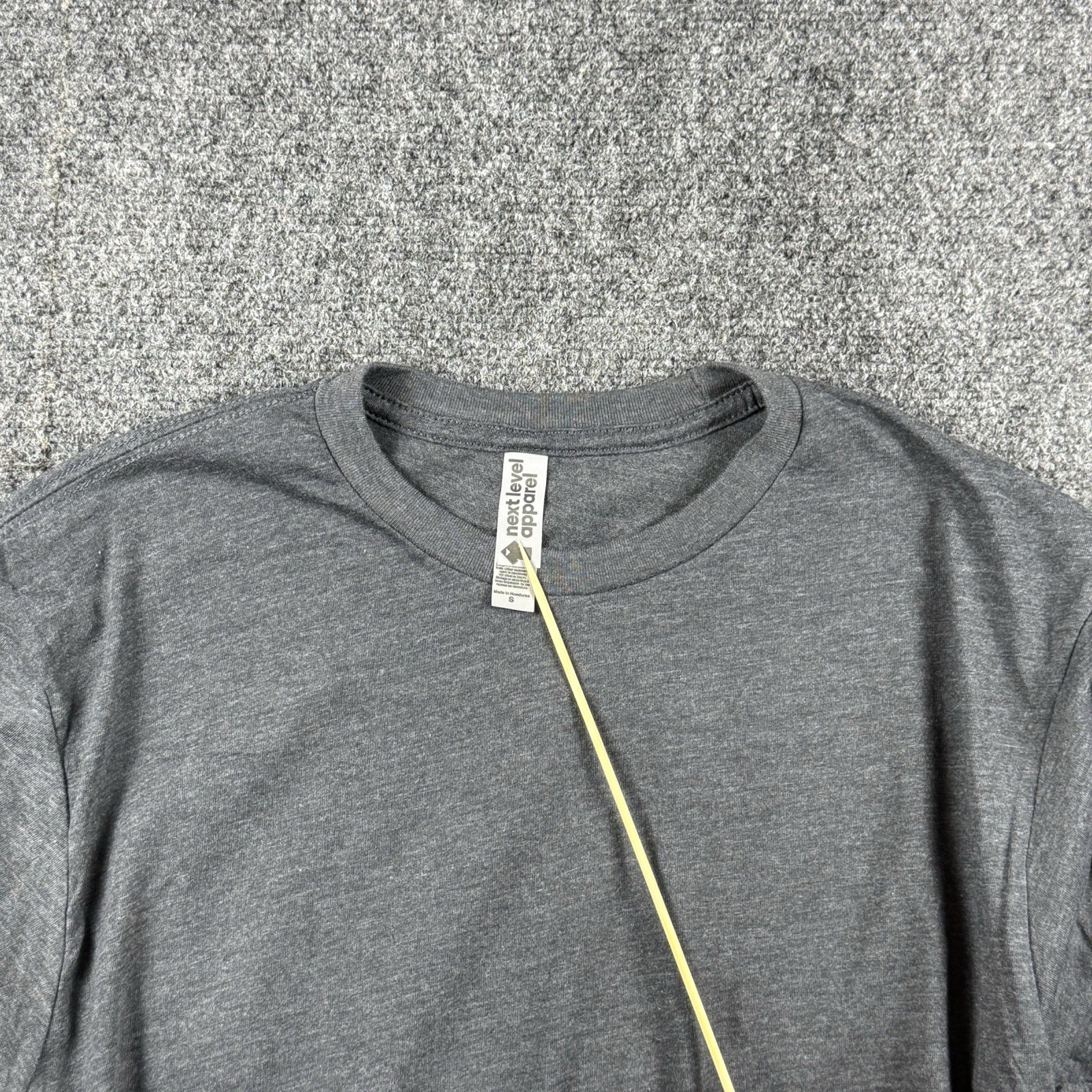 Next Level Apparel Unisex Premium Plain TShirt 3600 Gray X-Large