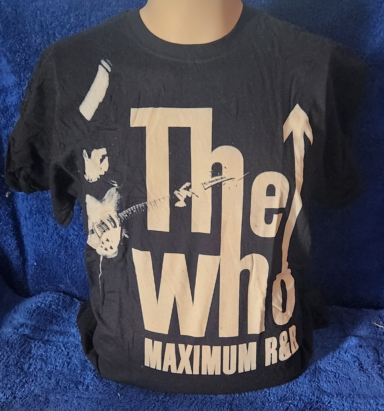 The Who – Maximum R&B – Tour 2008/09 – Large T-Shirt – Black – NEW