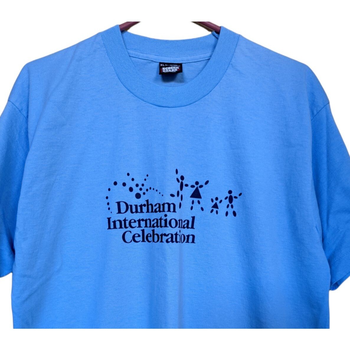 Durham International Celebration Vintage 80s 90s Tshirt Size XL