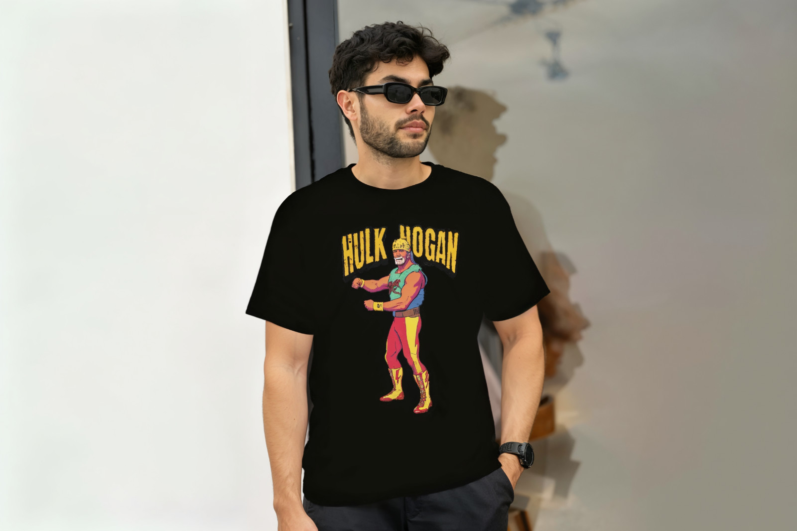 HULK HOGAN VINTAGE STYLE GRAPHIC T-Shirt Size S-5XL