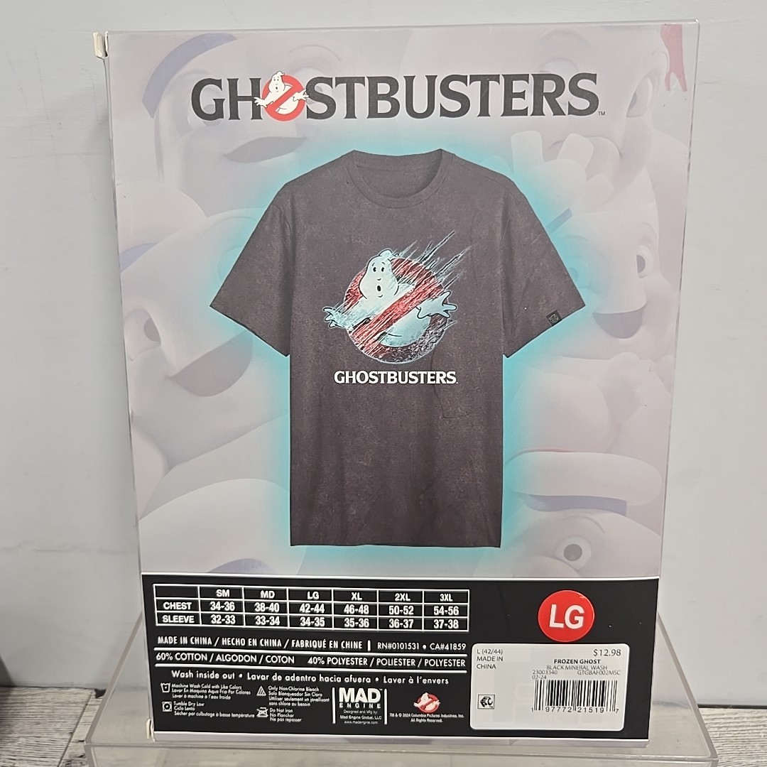 Ghostbusters Frozen Ghost T-Shirt Size Large Unisex New In Box