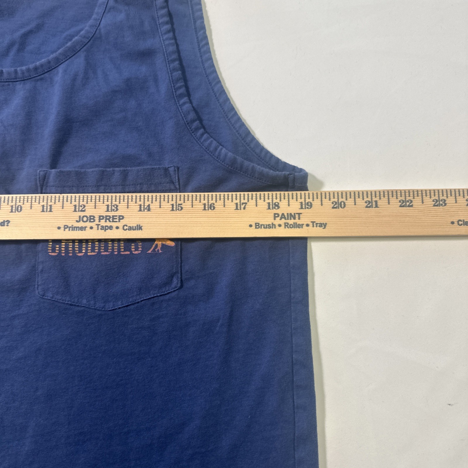 Chubbies Small Blue Tank Top Sleveless