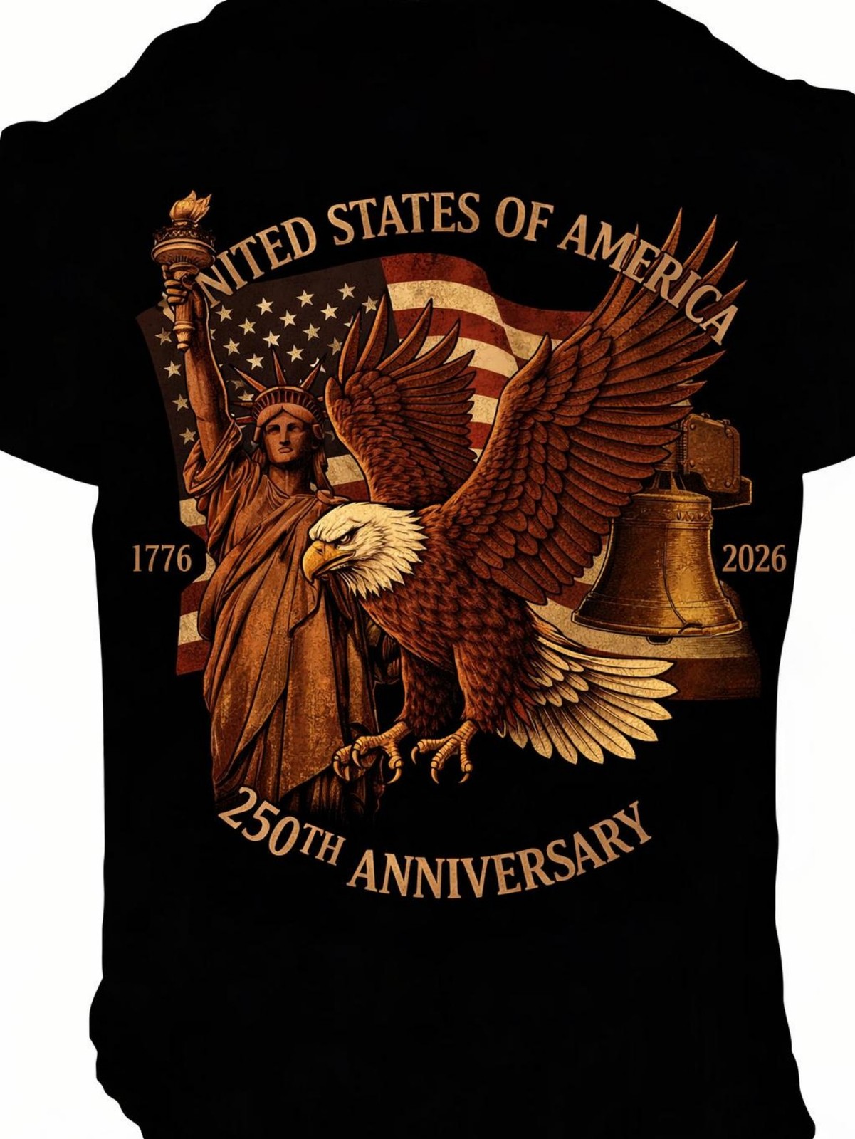 250th Anniversary Limited Edition T Shirt Bold Graphic Street Style Casual Tee
