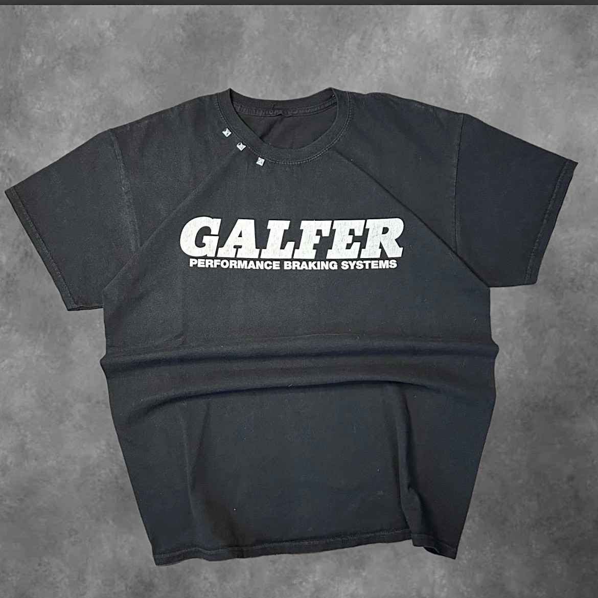 vintage y2k grunge dirtbike motocross shirt GALFER Performance Brake Systems tee