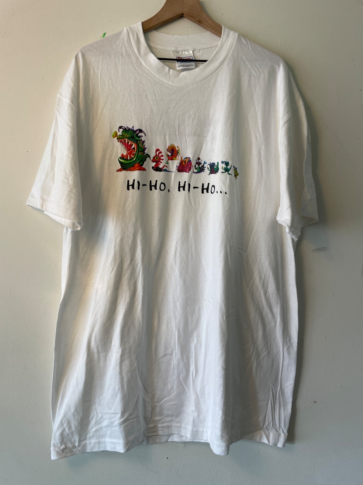 VTG 1997 Monster.com 7.0 T-Shirt XL Tech Internet Hanes Beefy