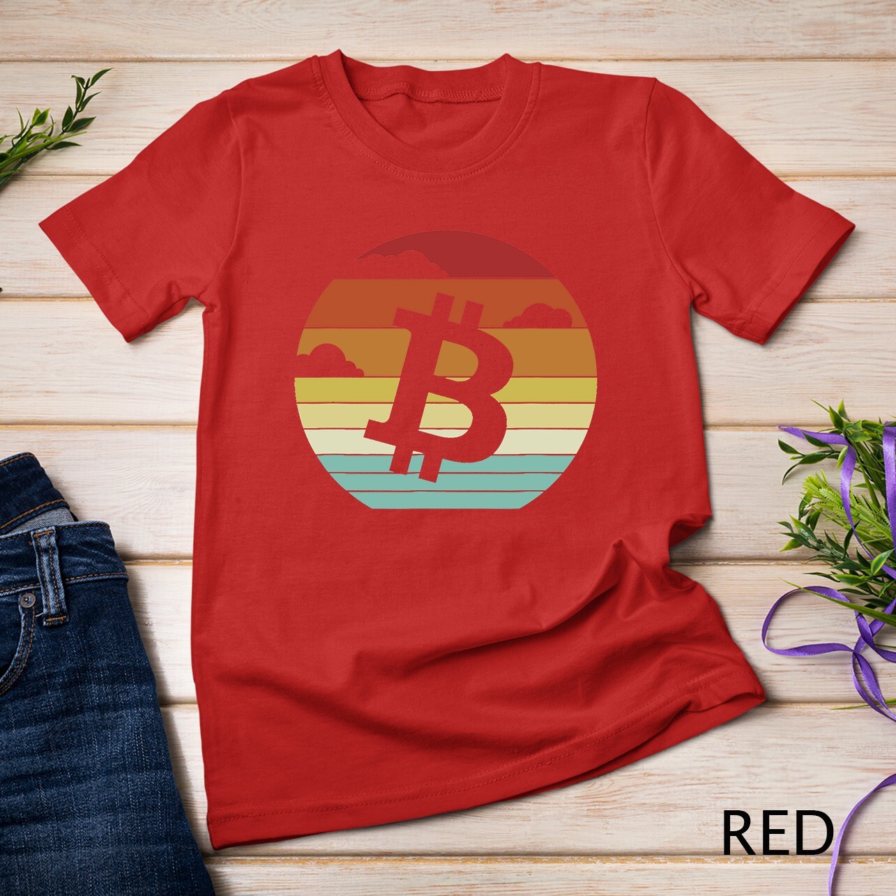 Crypto Cryptocurrency Blockchains Bitcoin T-Shirt Unisex T-shirt