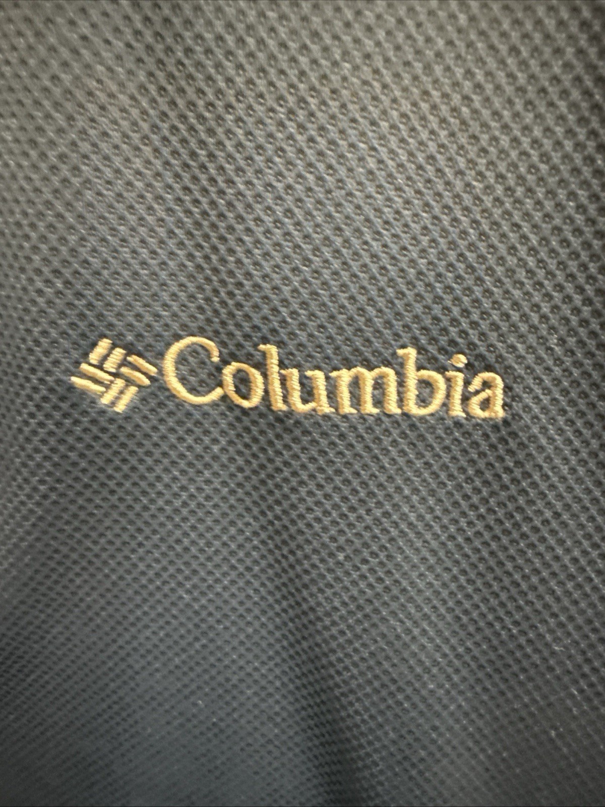 Columbia 5xlTall Navy Polo Omni Wick Material Very Good Condition